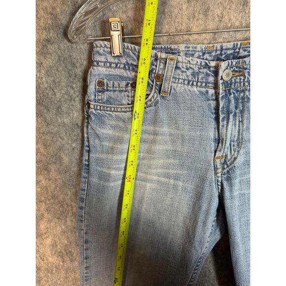 Lucky Brand Dungaree American Made Size 4/27 Mid Rise Light Wash Straight Jeans - Picture 8 of 9